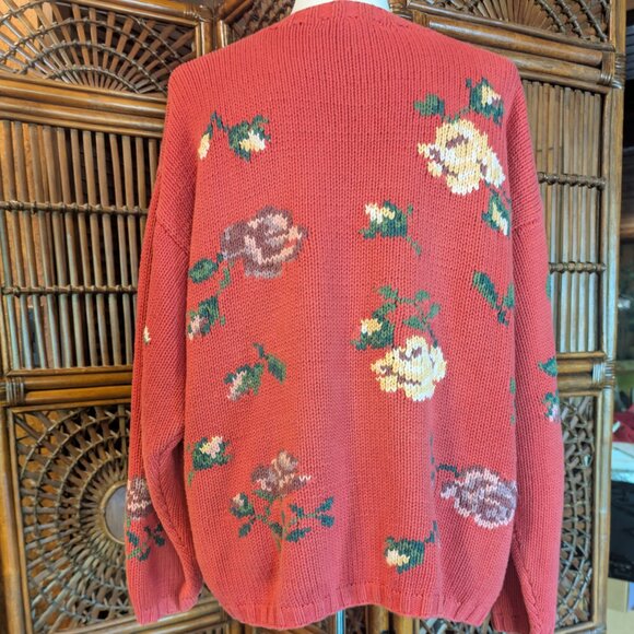 EDDIE BAUER - Sweater - Cotton - VTG - XL - Picture 6 of 10